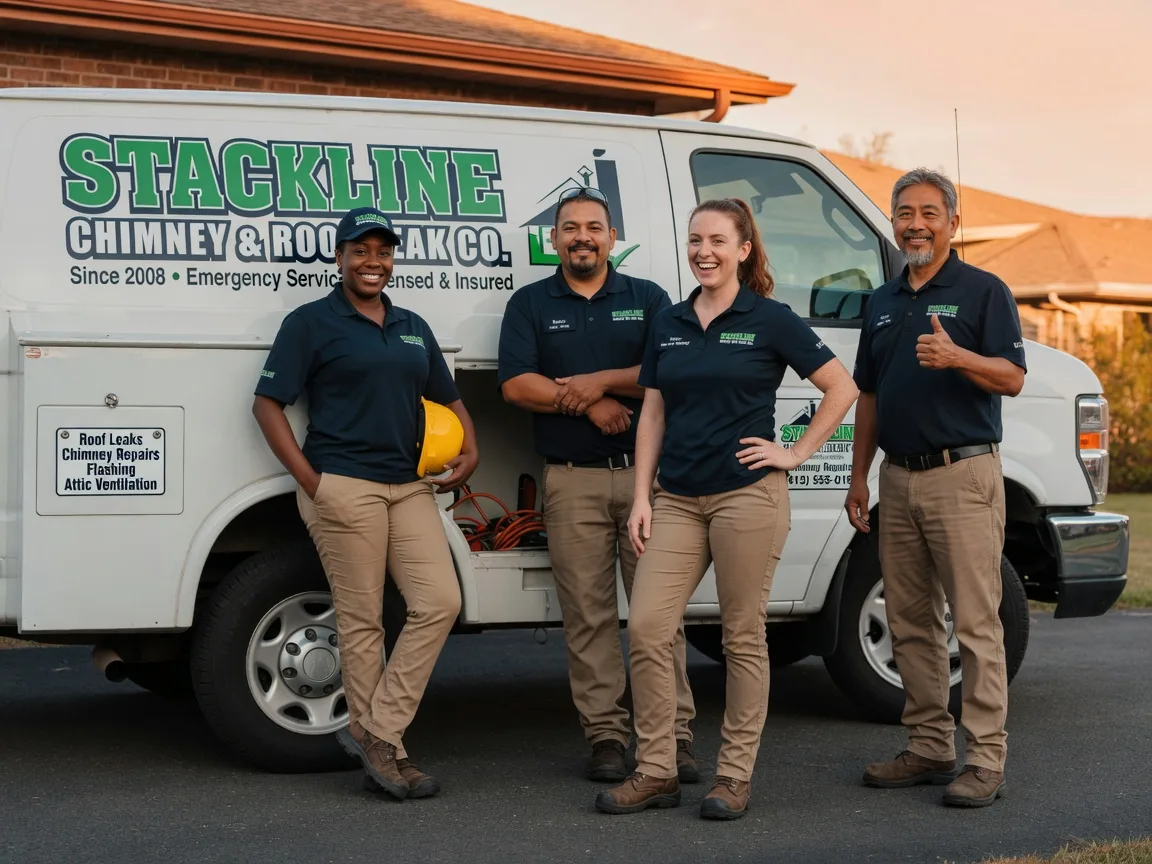Chimney flashing repair company in Coalgate, OK